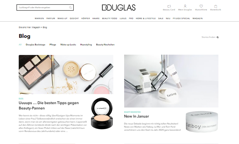 Blog von Douglas