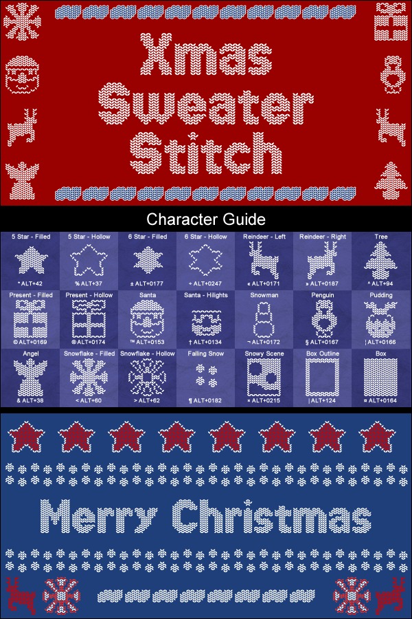 xmas_sweater_stitch_font