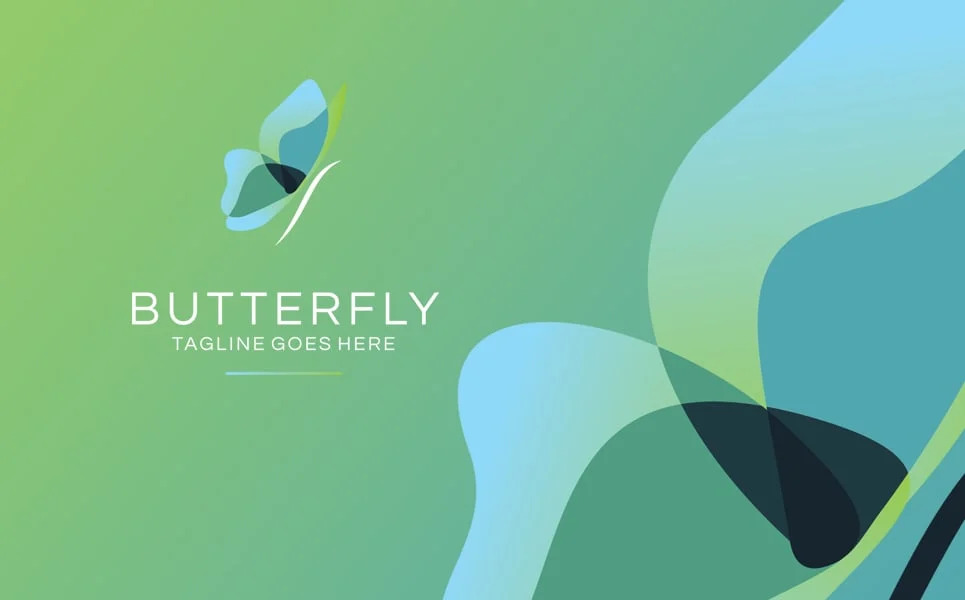 Butterfly Logo Template.