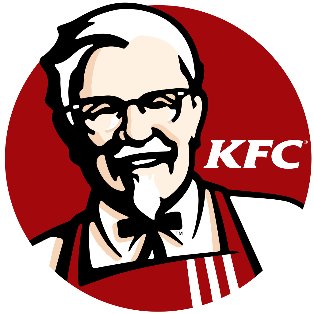 Logo KFC jako przykład logo-maskotki
