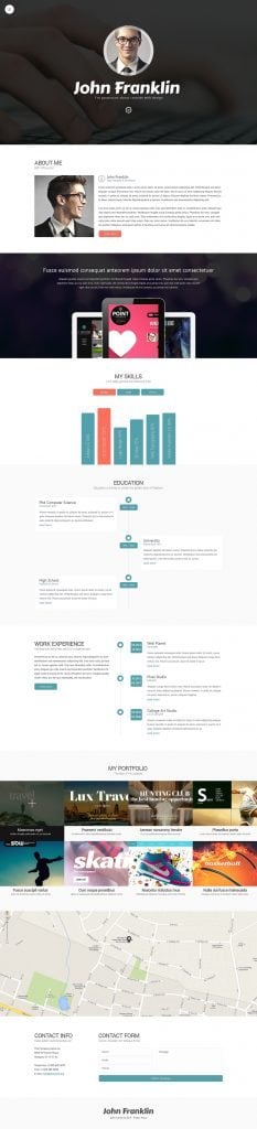 Tasarımcı WordPress Portföy Teması