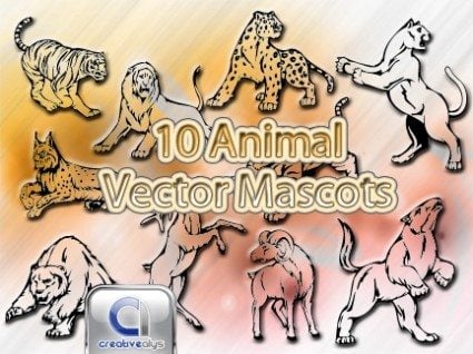 10-Animal-Vector-Mascots