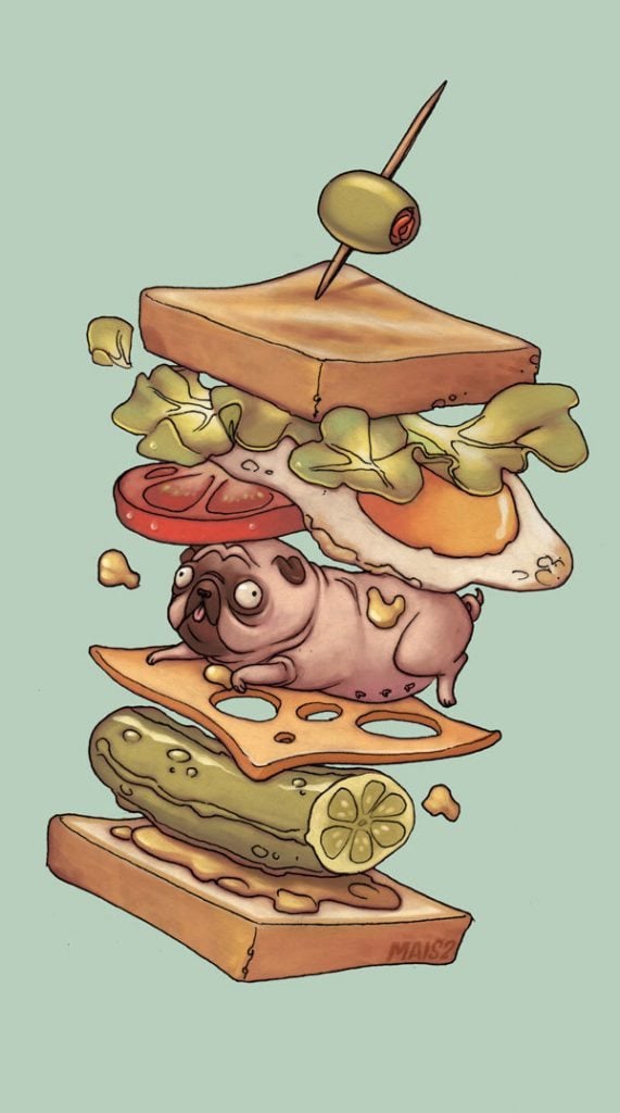 Pug-Sandwich