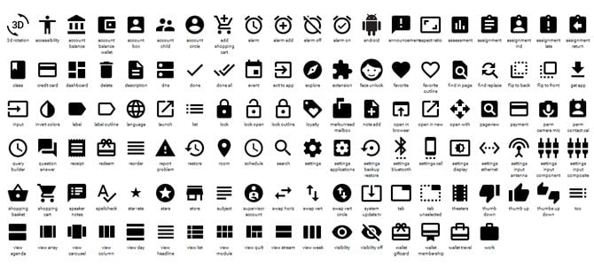 Material-Design-Icons