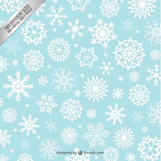 Snowflakes-background-pattern