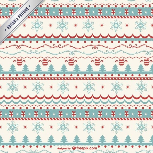 Vintage-Christmas-pattern