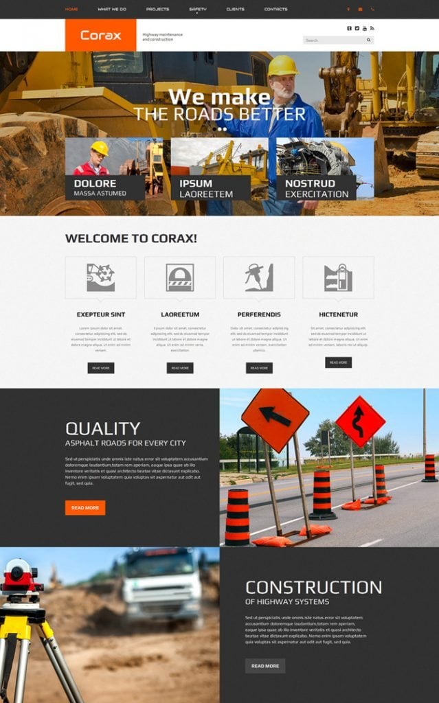 corax-website-template