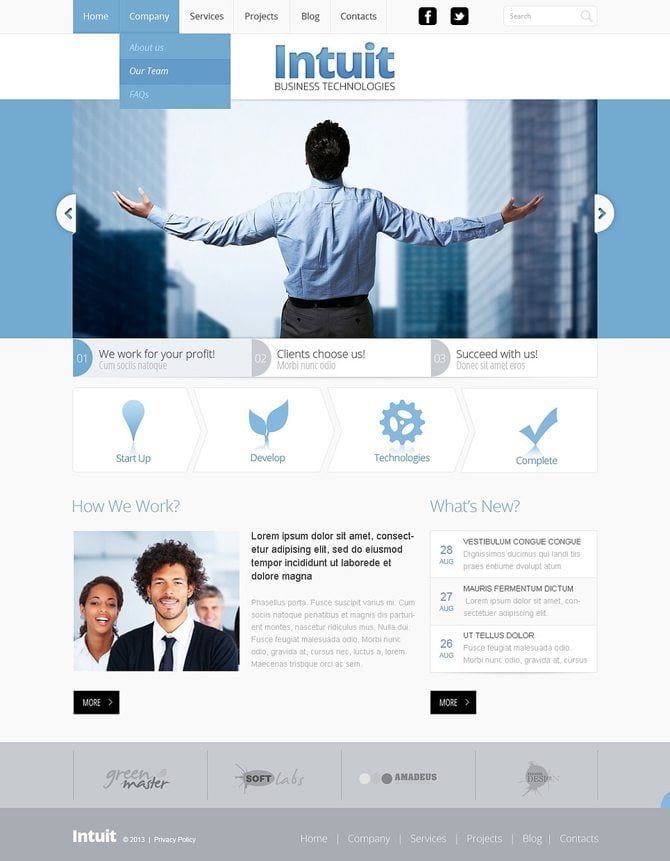 management-company-responsive-website-template