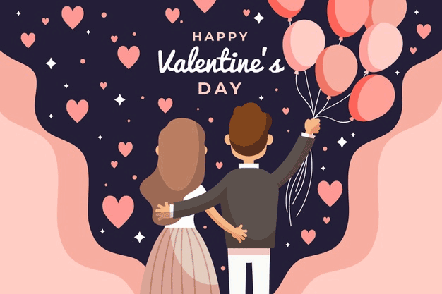 flat-design-valentine-s-day-background-with-back-view-couple