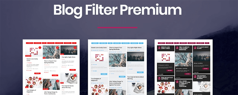 Blog Filter WordPress Plugin