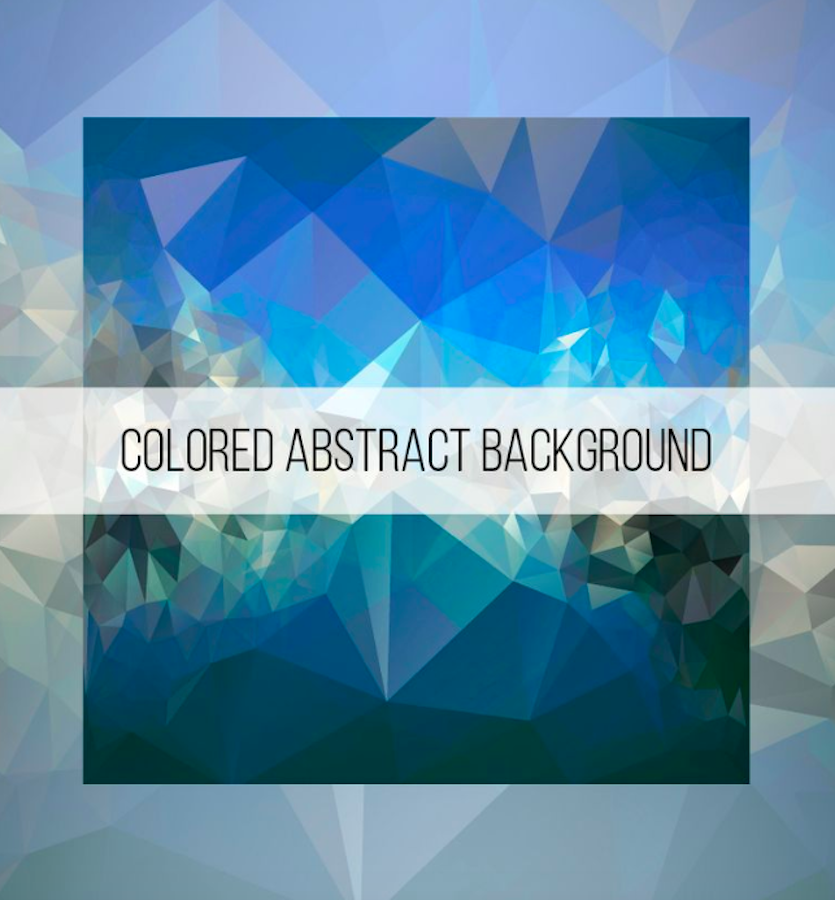 Colored Abstract Background Pattern