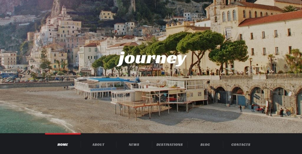 Responsive Travel WordPress Theme