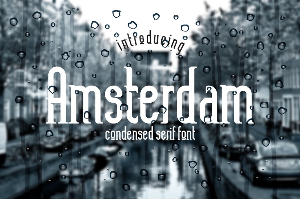 Amsterdam Trendy fonts