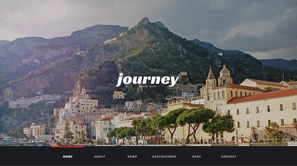 Journey - Travel Agency Responsive WordPress Theme