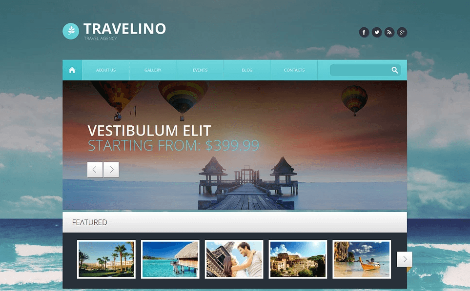 Travelino - Travel Agency Responsive WordPress Theme