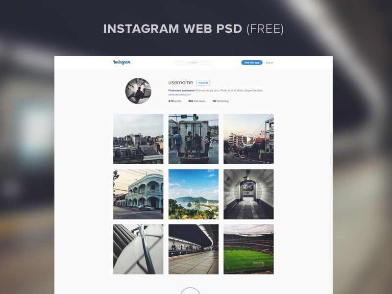 Download Free Instagram Templates For Easy Instagram Content Planning PSD Mockup Templates