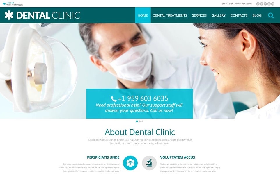 Dental - Medical Multipurpose Modern Elementor WordPress Theme