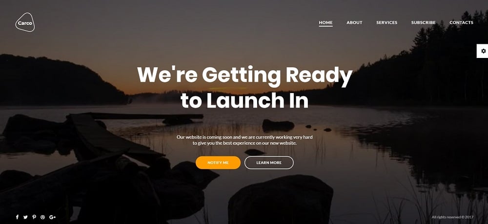  Carco - Coming Soon HTML5 Specialty Page