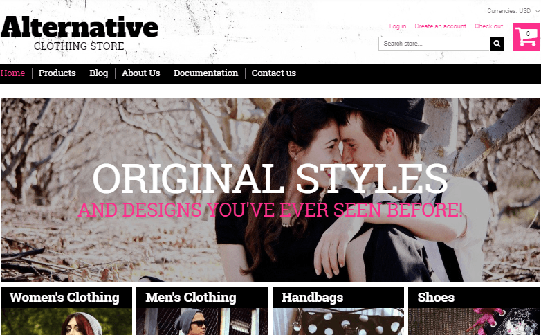 Alternative Outfit Shopify Theme