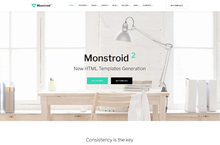 Monstroid2 Multipurpose Website Template