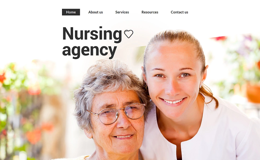 Nursing Agency Website Template