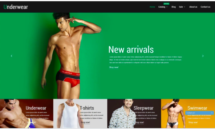 Underwear Fashion Shopify Theme