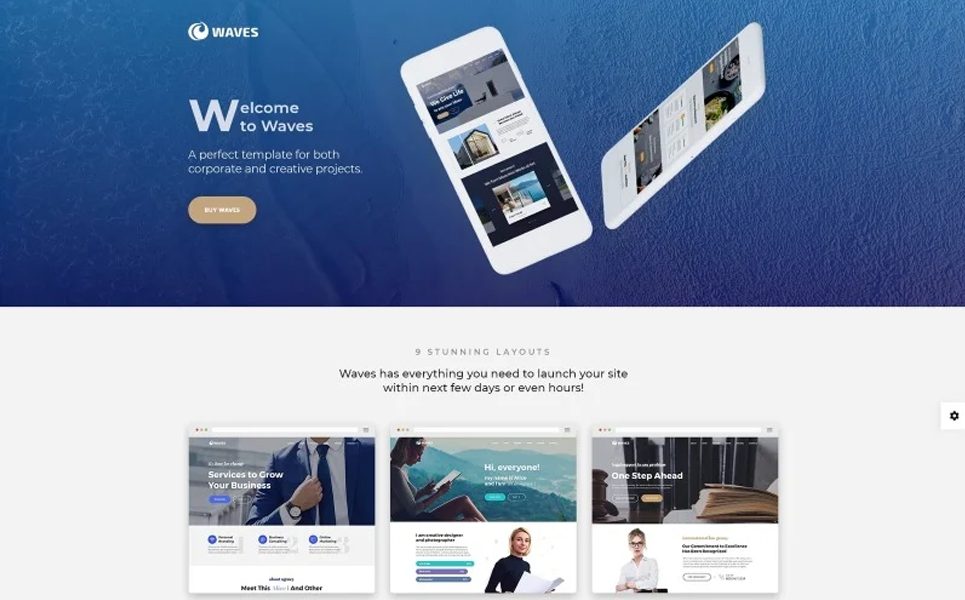 waves-9-in-1-business-one-page-website-template