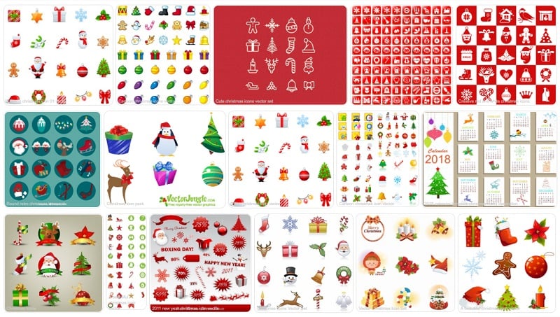 Christmas Illustrations by All Free Download