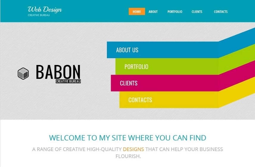 Design Studio Free HTML5 Theme Website Template