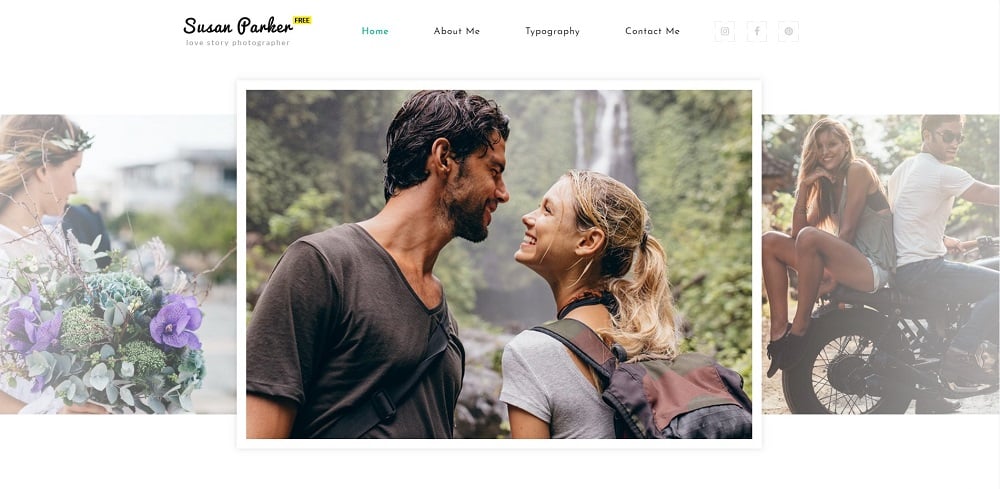 Free Responsive HTML5 Theme for Photo Site Website Template