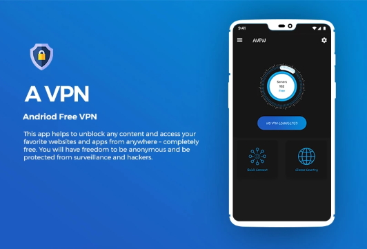 AVPN Android Unlimited Free VPN App Template