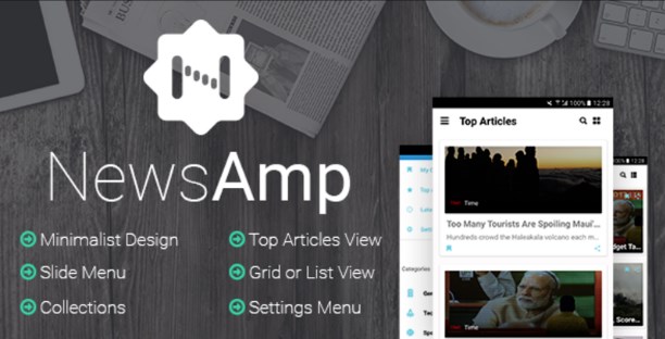 NewsAmp - Android News App Template