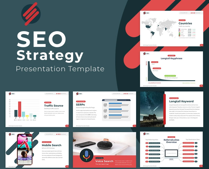 SEO Strategy Google Slides