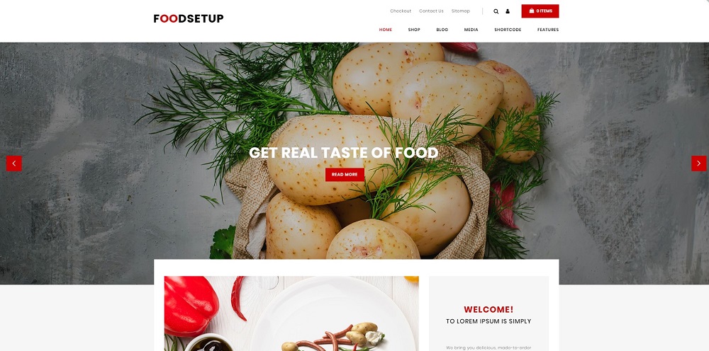 FoodSetup - Food & Restaurant Store WooCommerce Theme