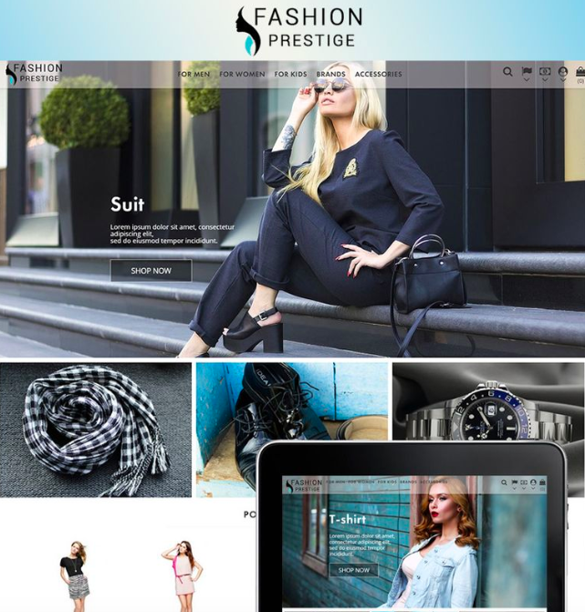 Prestige - Fashion 1.7 PrestaShop Theme