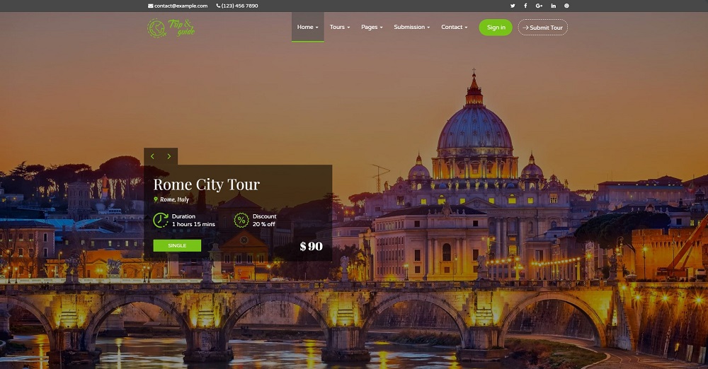 Trip & Guide - Tour, Travel & Travel Agency WordPress Theme