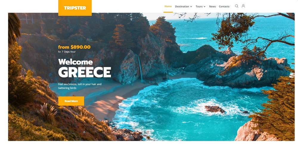 Tripster - Travel Agency Modern Elementor WordPress Theme