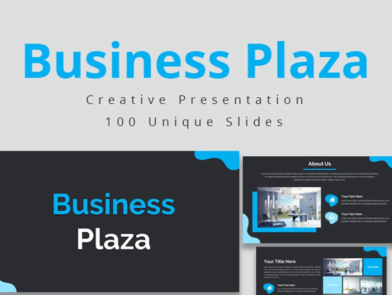 Business Plaza Google Slides