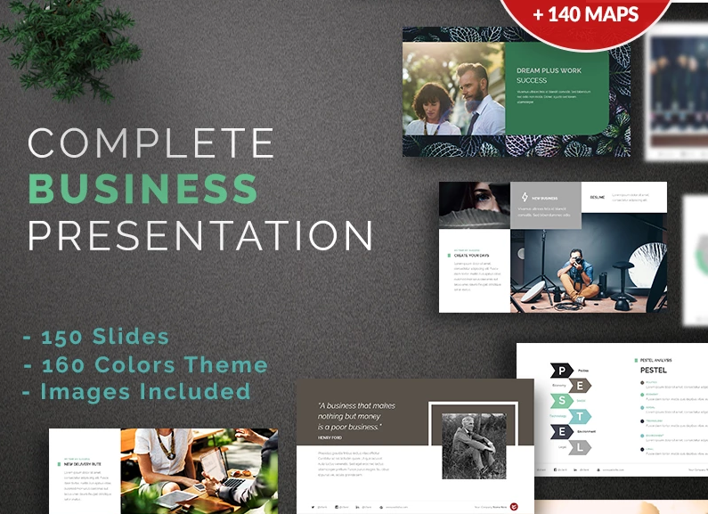 Complete Business PowerPoint Template