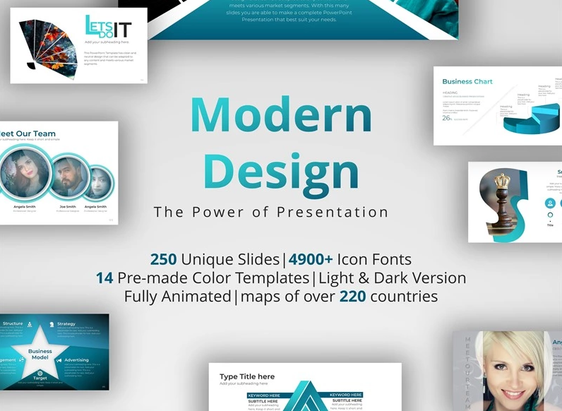 Modern Design PowerPoint Template