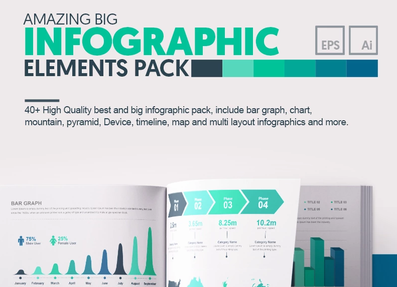Amazing Big Bundle Infographic Elements
