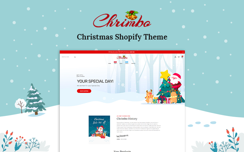 Chrimbo - Christmas Shopify Theme