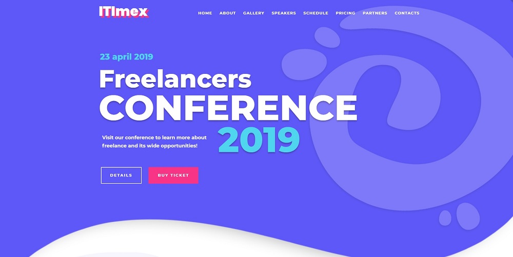 ITImex - IT Conference Elementor WordPress Theme