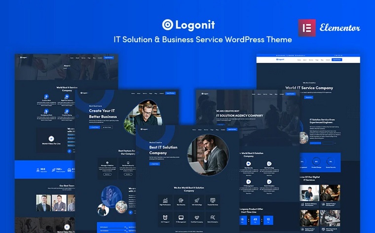 Logonit - IT Solutions & Business Service WordPress Theme