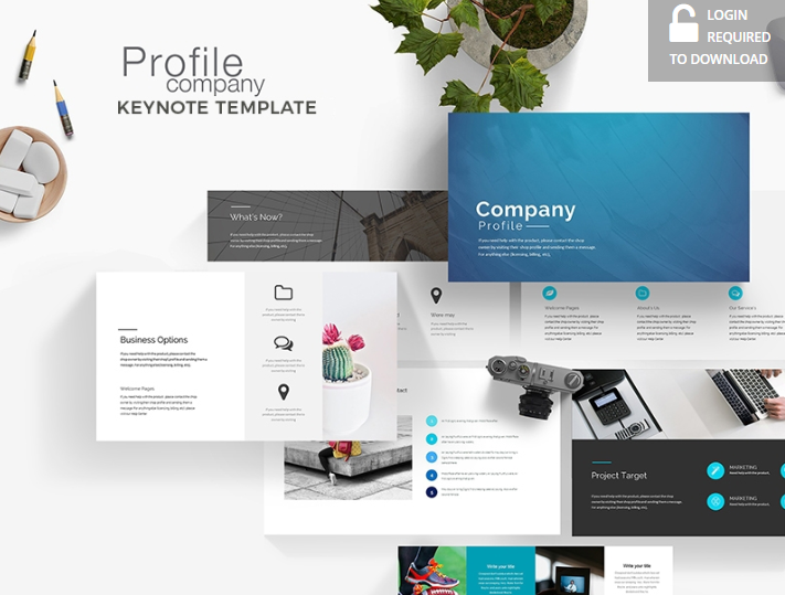 Company Profile – Free Keynote Template