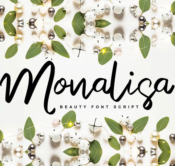 Monalisa Beauty Script Handwritten Font