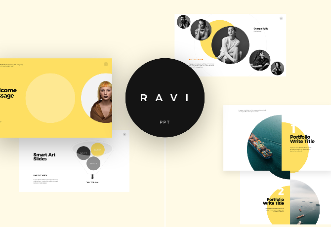 Ravi – Free Powerpoint & Keynote Template