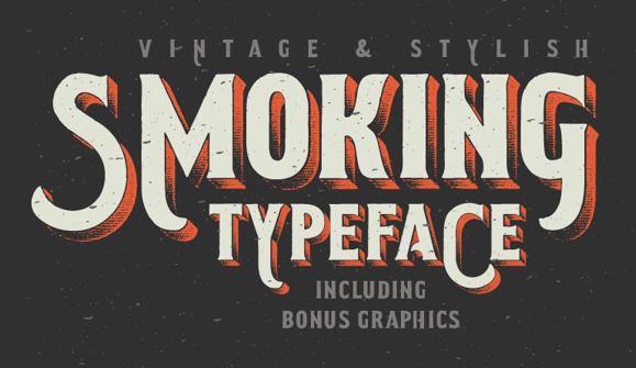 Smoking Typeface