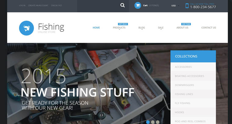 Fishing Themes Bundle Shopify Theme