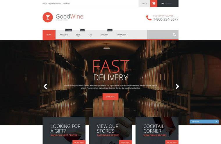 Excellent Wine Shopify Theme